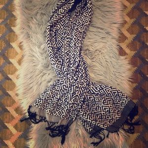 Tribal print scarf
